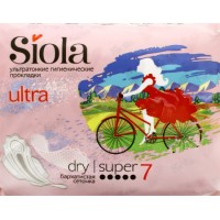 SIOLA Ultra Прокладки гигиенические Super Dry 7шт NEW